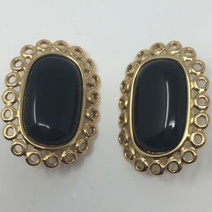 Givenchy Signed Clip Earrings
